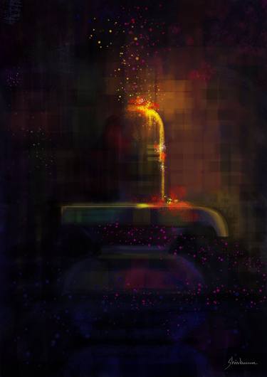 Original Contemporary Light Digital by Shivkumar S