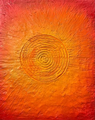 Original Abstract Expressionism Light Paintings by Alla Mulholland