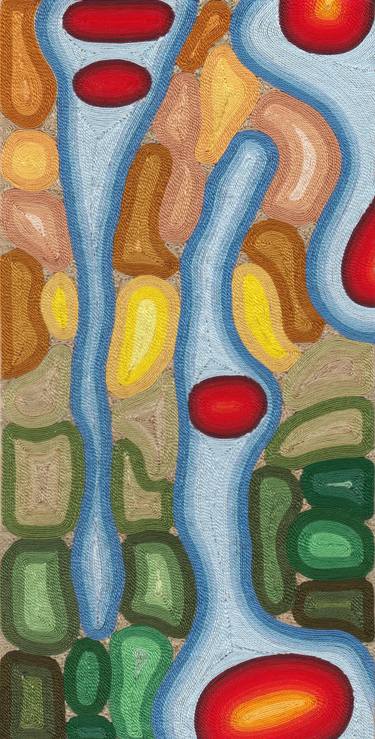 Original Surrealism Abstract Mixed Media by Uca Dea