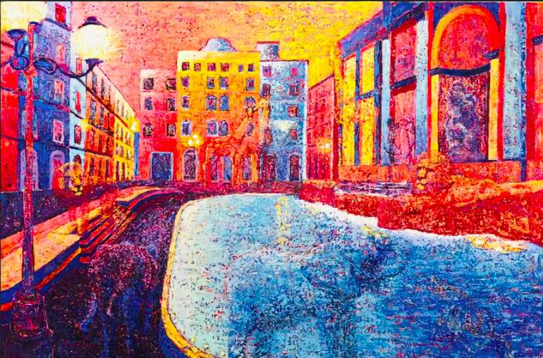 Original Abstract Paintings by Nicole Azoulay