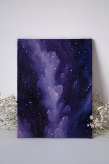 Original Surrealism Outer Space Paintings by Anastasia Yakovleva