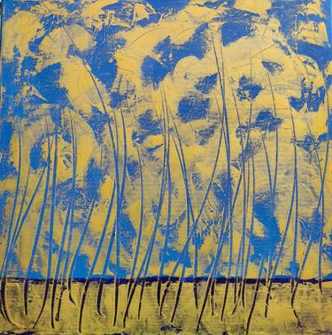 Original Abstract Expressionism Abstract Painting by Claire Moog