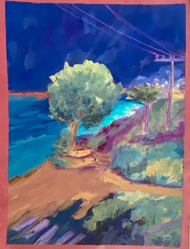 Original Contemporary Beach Mixed Media by Anna Levin