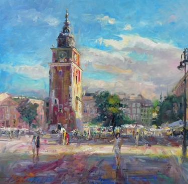 Original Expressionism Landscape Painting by Yaroslav Ternovskyi