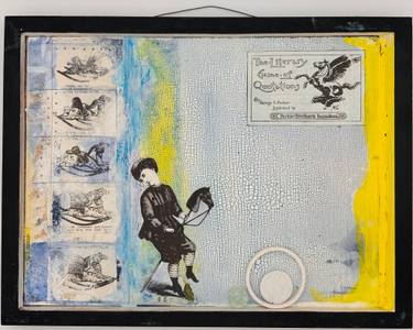 Original Abstract Children Mixed Media by Ottavia Mchenry