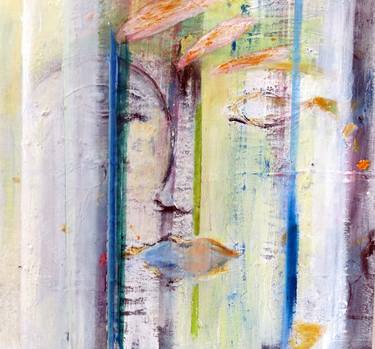 Original Abstract Expressionism Abstract Painting by Anna Corti