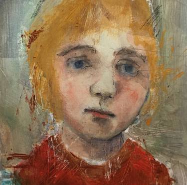 Original Figurative Children Painting by Deborah Callahan