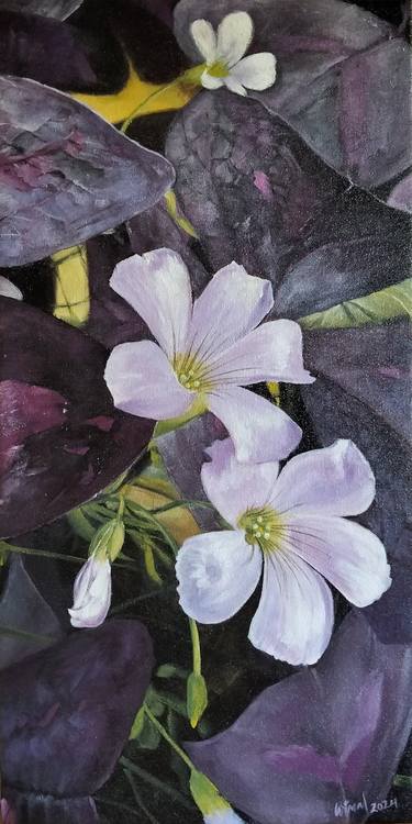 Original Realism Garden Painting by Wimaldy Akbar