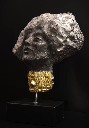Original Art Nouveau Body Sculpture by Jiri Masek