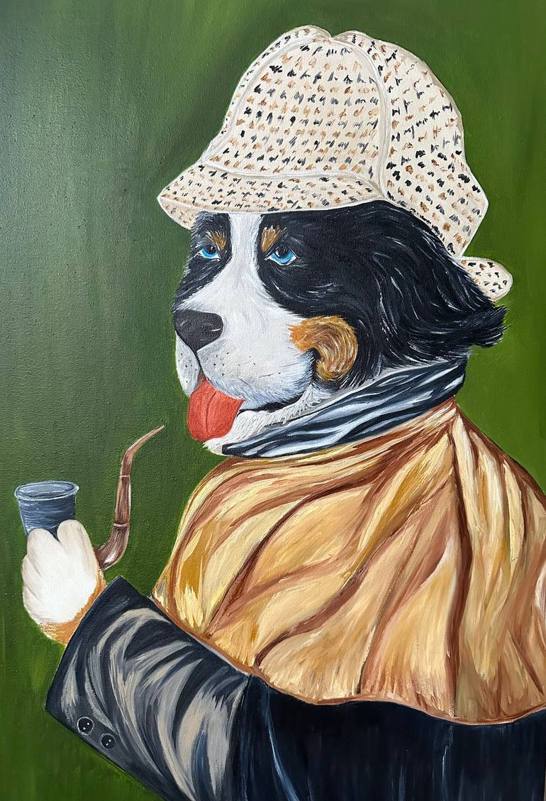 Original Pop Art Animal Paintings by Maryna Korolchuk
