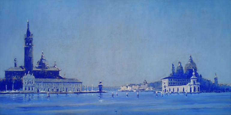 Print of Figurative Cities Paintings by François Cusson
