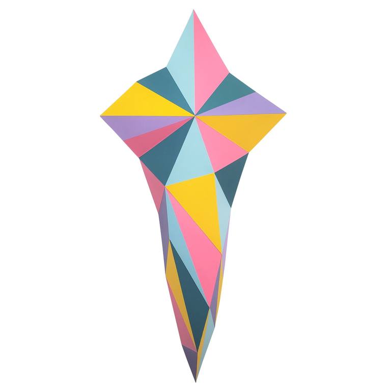 Original Abstract Wall Sculpture by Sassoon Kosian