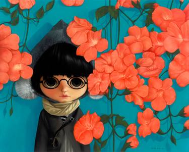 Original Contemporary Cartoon Digital by Paul Lee