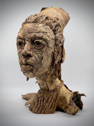 Original Impressionism Women Sculpture by Bozhidar Yanakiev
