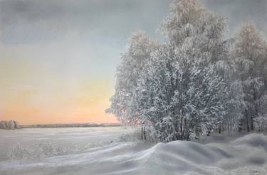 Original Figurative Landscape Mixed Media by Charlotte Eder