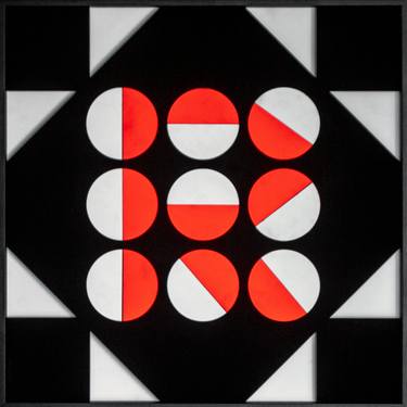 Original Bauhaus Abstract Mixed Media by Rob Stolte