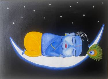 Original Figurative Classical Mythology Paintings by Kambagiri A