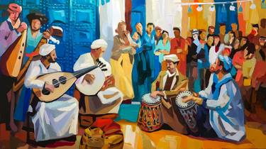 Original Expressionism People Digital by Mehdi Ragani