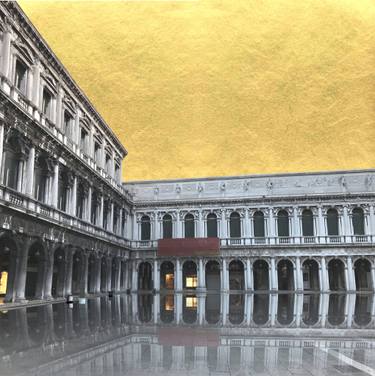 Original Art Deco Architecture Paintings by Manuel Koehler