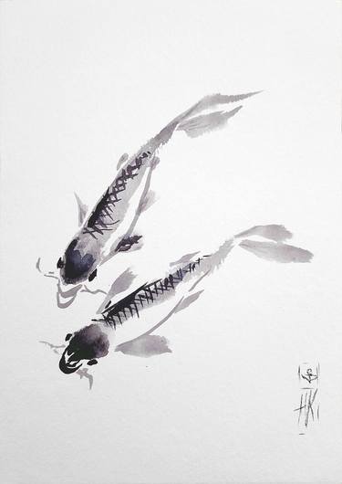 Original Conceptual Nature Painting by Nadia Krashevska