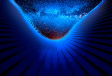Original Artificial Intelligence Outer Space Photography by Giacomo Oteri