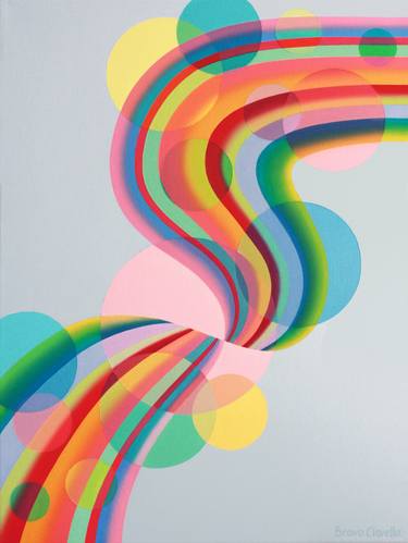 Original Contemporary Outer Space Paintings by Gabriela Bravo Clavello