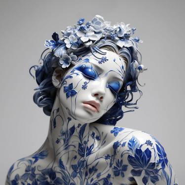 Original Contemporary Women Digital by Igor Kourany
