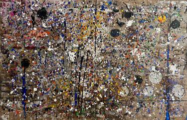 Original Abstract Expressionism Abstract Painting by Todd Monaghan
