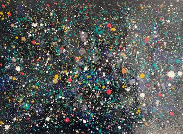 Original Conceptual Outer Space Paintings by Todd Monaghan