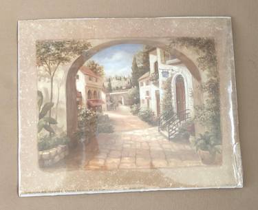 Original Realism Architecture Printmaking by Tony Escobar