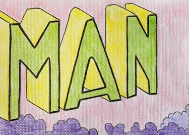 Original Contemporary Typography Drawings by Rick Fraterman