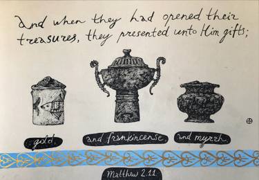 Original Black & White Religion Drawings by Dmytro Sytnikov