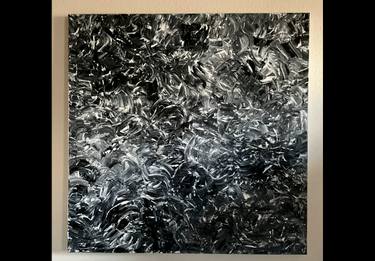 Original Abstract Expressionism Abstract Drawings by Aram Militonyan
