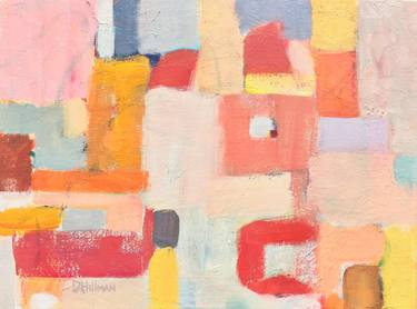 Original Abstract Expressionism Abstract Painting by Denise Hillman