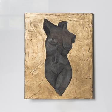 Original Art Deco Body Mixed Media by Marta Ivas