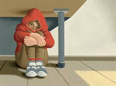 Original Figurative Children Paintings by Nik Ad