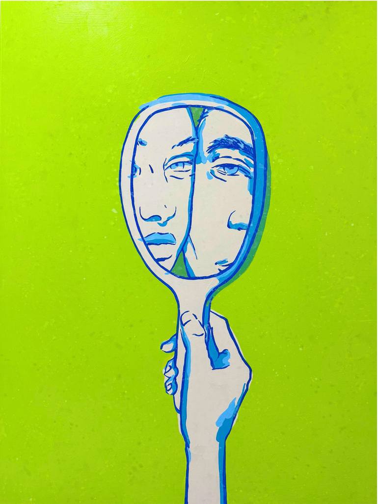 Original Pop Art People Paintings by Luiza Happi