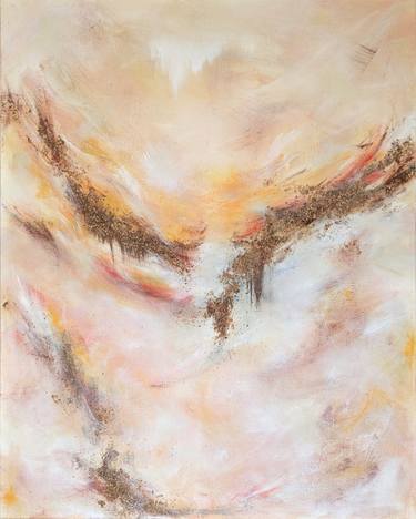 Original Abstract Expressionism Abstract Mixed Media by Anna Mar