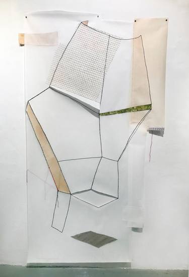 Original Conceptual Abstract Mixed Media by Valerie Wilcox