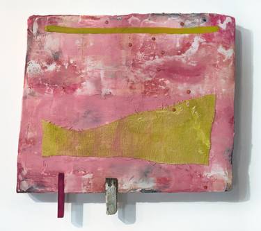 Original Conceptual Abstract Mixed Media by Valerie Wilcox