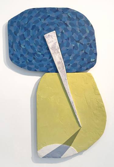 Original Conceptual Abstract Mixed Media by Valerie Wilcox