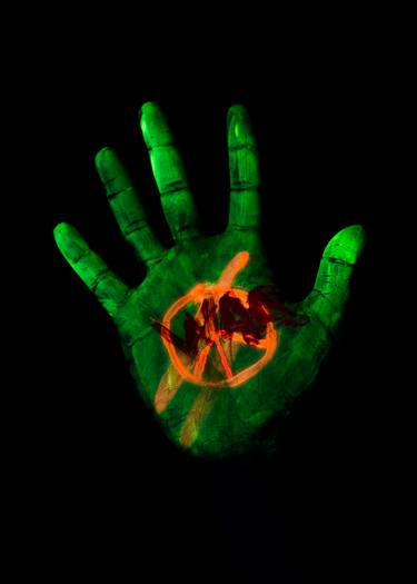 Original Abstract Expressionism Light Photography by Athikhun Boonrin