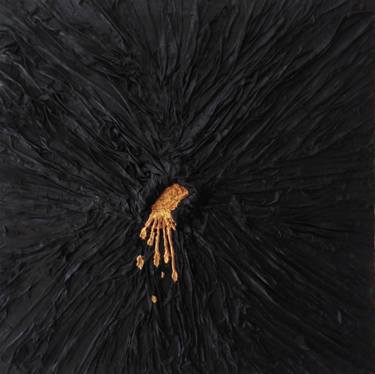 Original Conceptual Outer Space Mixed Media by Irsa Atta