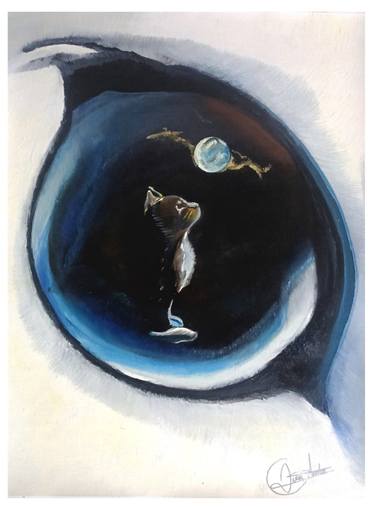 Original Baroque Cats Paintings by José Antonio Apipilhuasco Ramírez