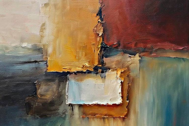 Original Abstract Expressionism Abstract Digital by Karin Blankchtein Algazi