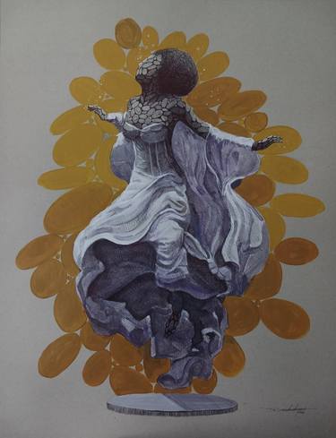 Original Realism People Drawings by Damola Adeyemo