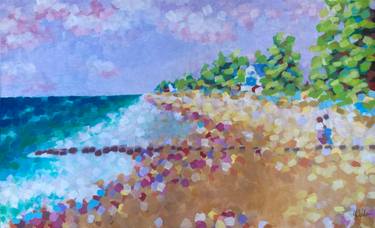 Original Impressionism Landscape Painting by Conrad Heiderer