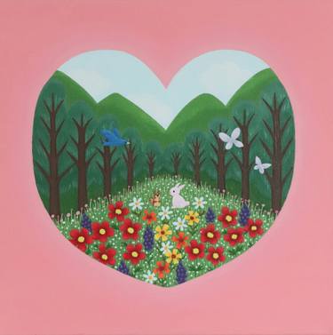 Original Illustration Love Painting by Yeonhui Lee