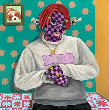 Original Contemporary Home Paintings by Oketa Irobo