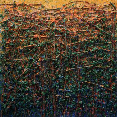 Original Abstract Mixed Media by Jongwook Ha